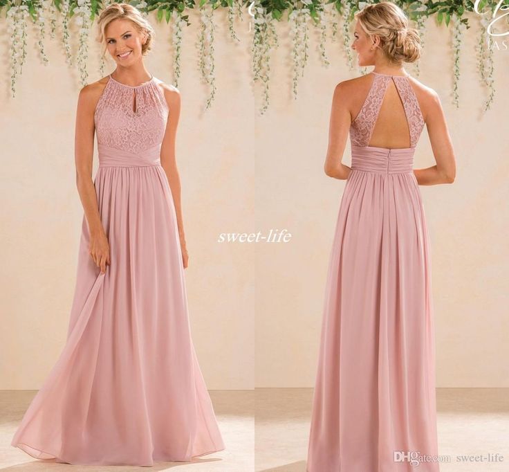 pink summer wedding dresses